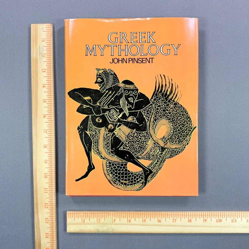 John Pinsent Greek Mythology Hardcover 1973 2nd Impression History Art Book